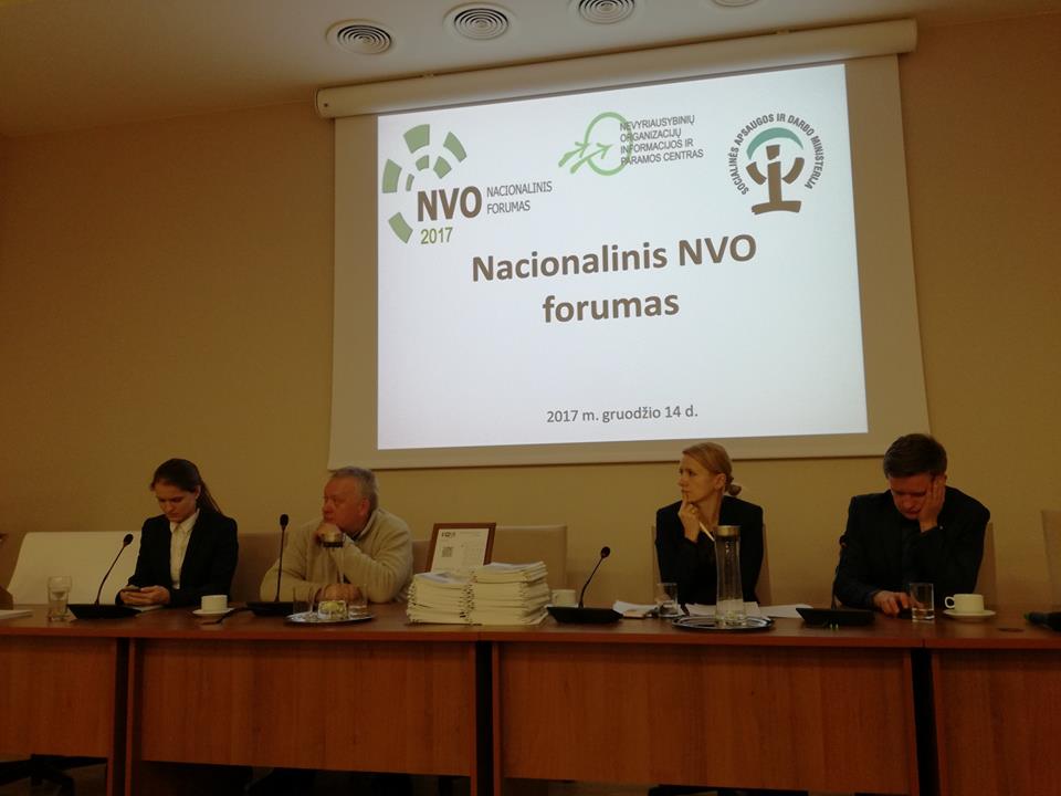 Read more about the article Nacionalinis Nevyriausybinių organizacijų forumas